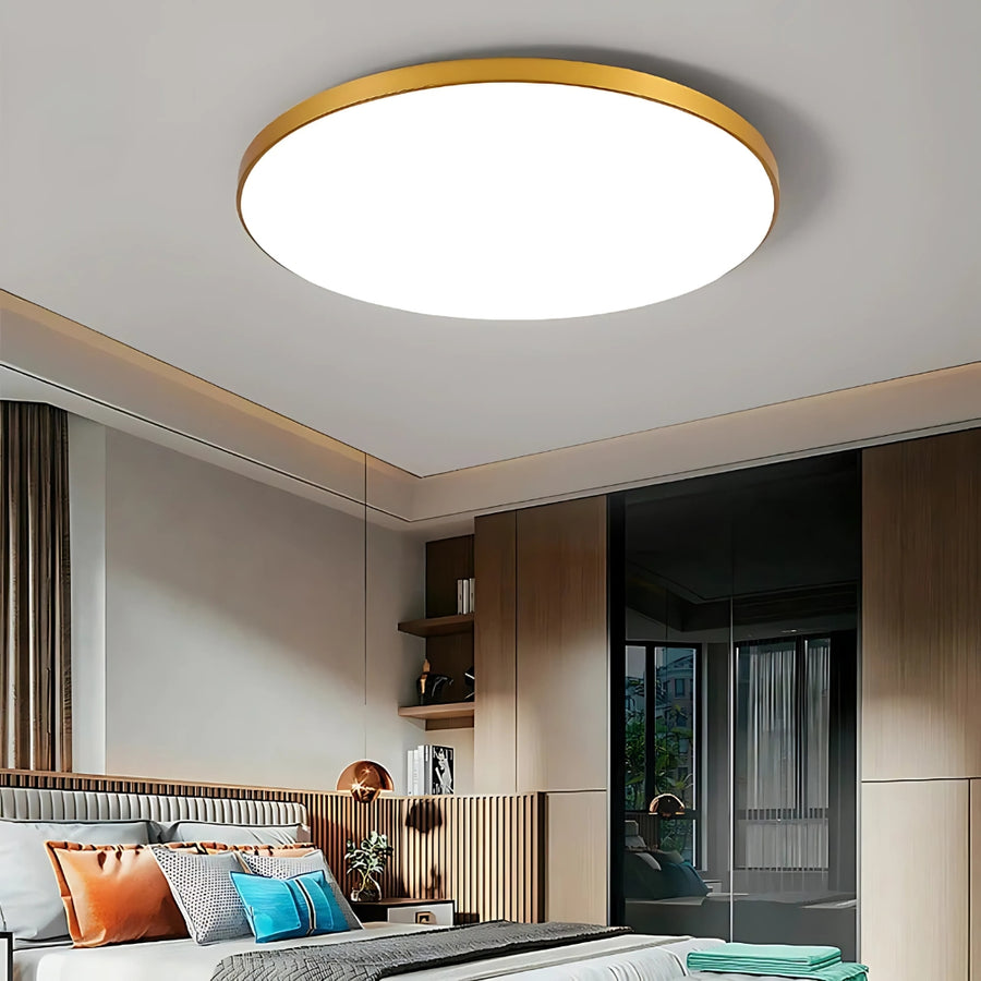 LED Solis 37cm 32W Οροφές ουδέτερου χρυσού