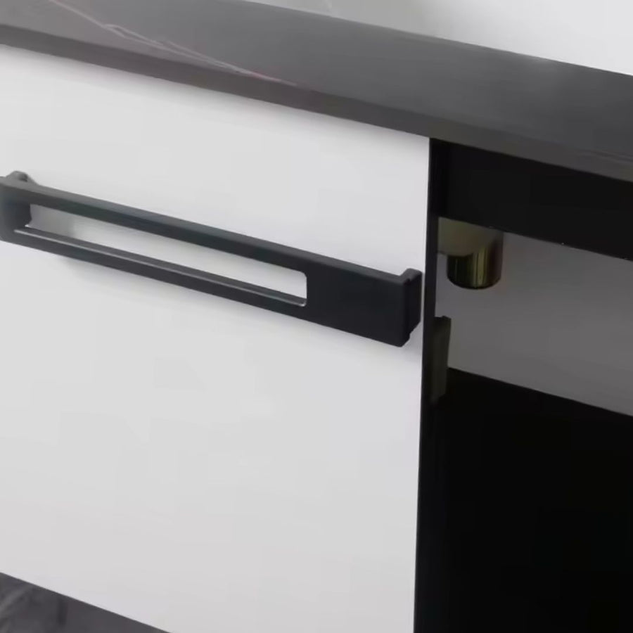 Ορίστε έπιπλα Pisani για μπάνιο 2 κομμάτια γκρι