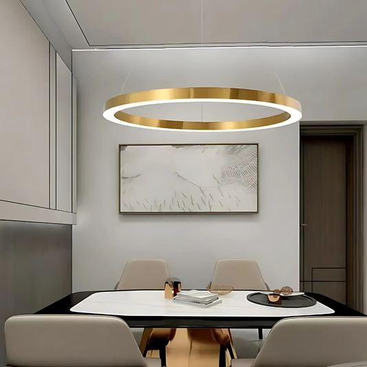 LED LED Anina, 24W, κρύο/ζεστό/ουδέτερο φως, χρυσό