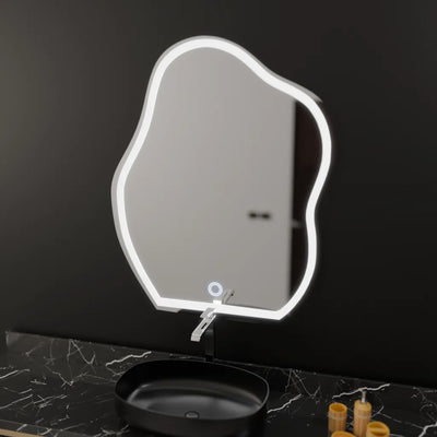 Οργανικός καθρέφτης LED 50x70cm Form Touch Deframe Dimable Defrition System