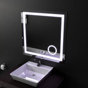 Mirror LED ορθογώνιο 60x60cm Souverain Motionglow Marcello Διάρυθμση του ρολογιού Ορόμετρο