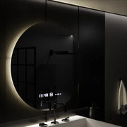 70cm στρογγυλό καθρέφτη καθρέφτη Serenite Motionglow Marcellow Dimable Ρολόι