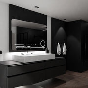 Mirror LED ορθογώνιο 120x80cm Harmonia Motionglow Marcello Αποστολικό Σύστημα Ρολόι & Θερμόμετρο