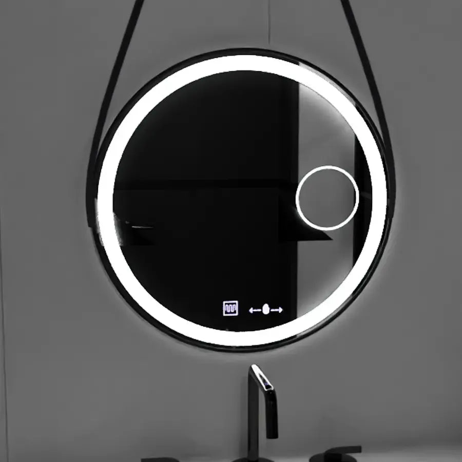 Στρογγυλό LED Mirror Sensor Motionglow Micah Marcello 60 cm Αποστολής Σύστημα απόρριψης ρολογιού