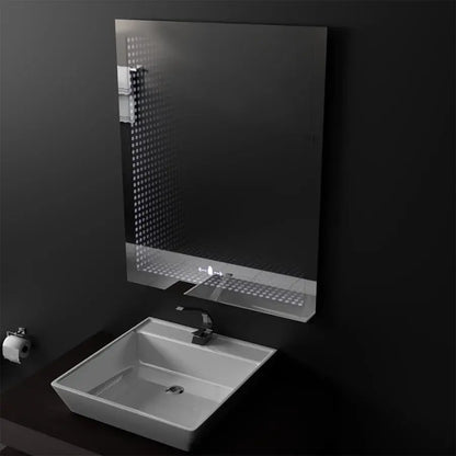 Mirror LED ορθογώνιο 60x80cm Morrin Sensor Motionglow Marcellow Effect 3D