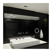 Mirror LED ορθογώνιο 100x60cm Celeste Motionglow Marcello Αποσυναρμολογώντας ρολόι Ορόμετρο συστήματος απόψυξης