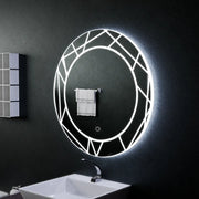 LED Touch Astrix 70x70 CM Mirror