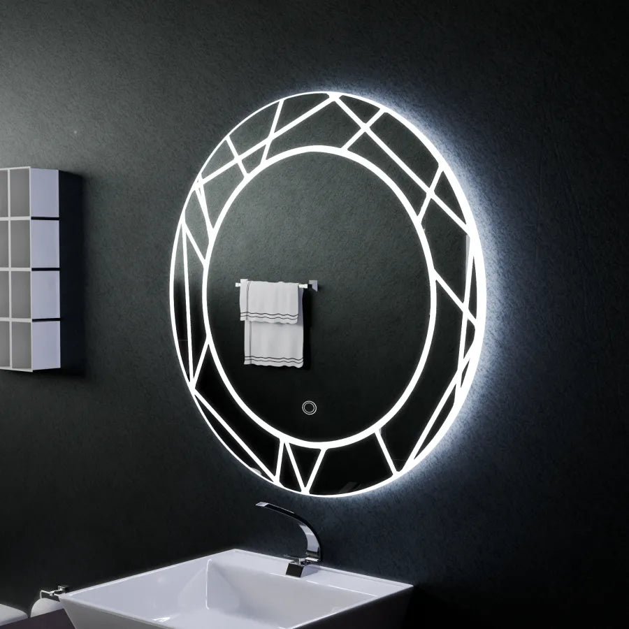 LED Touch Astrix 70x70 CM Mirror
