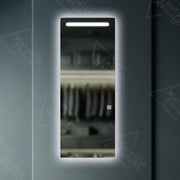 Ορθογώνιος καθρέφτης LED, 60x150cm, Marcello Touch Dressing Couture