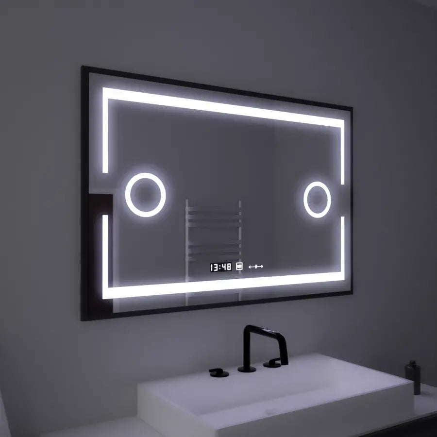 Ορθογώνιο LED Mirror 120x80cm Sensor MotionGlow Marcello Distrosting System