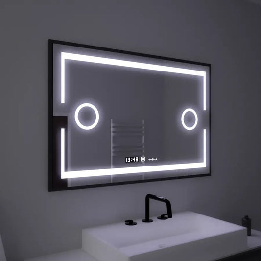 Ορθογώνιο LED Mirror 120x80cm Sensor MotionGlow Marcello Distrosting System