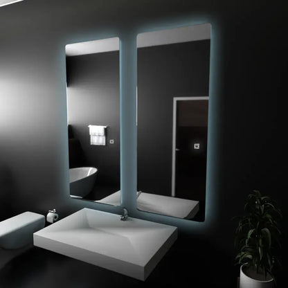 Ορθογώνιο καθρέφτη LED 60x150cm Marcello Touch Dressing Quarzo