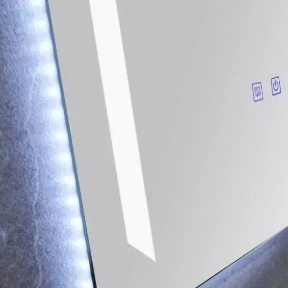 Mirror LED ορθογώνια 60x80cm Linea Touch System Dimable Cosmetic Lup