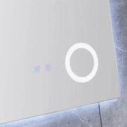 Mirror LED ορθογώνια 60x80cm Linea Touch System Dimable Cosmetic Lup