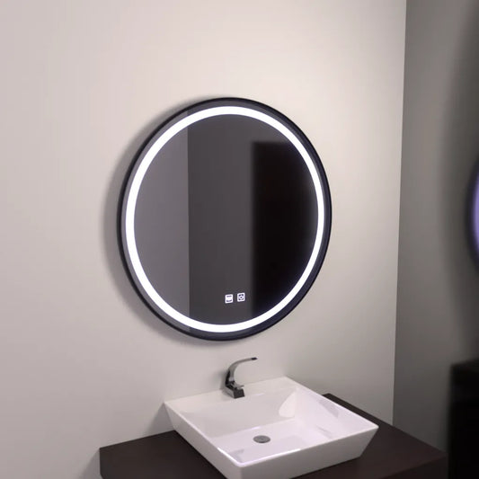 Mirror LED Γύρος 60cm Σύστημα απόψυξης Lucea Touch