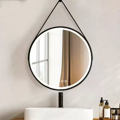 Mirror LED Γύρος 60cm Celesti Majesti Noir Eleva Motionglow Marcello System Disability & Daim Θερμόμετρο