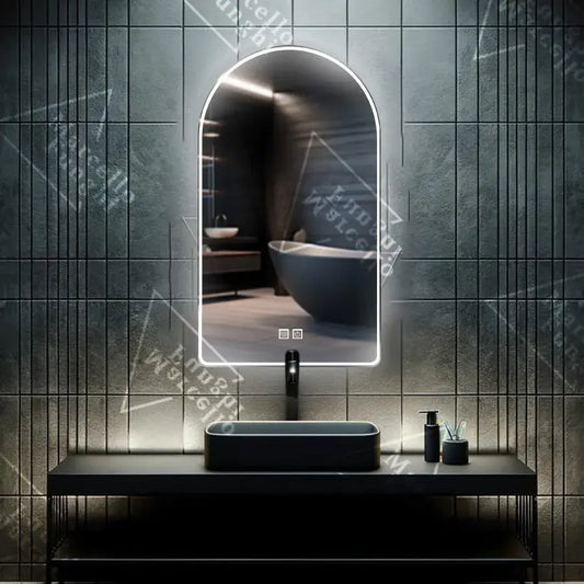 Mirror LED Touch Iulius Σύστημα διάθεσης 60x80 cm Marcello Funghi Collection