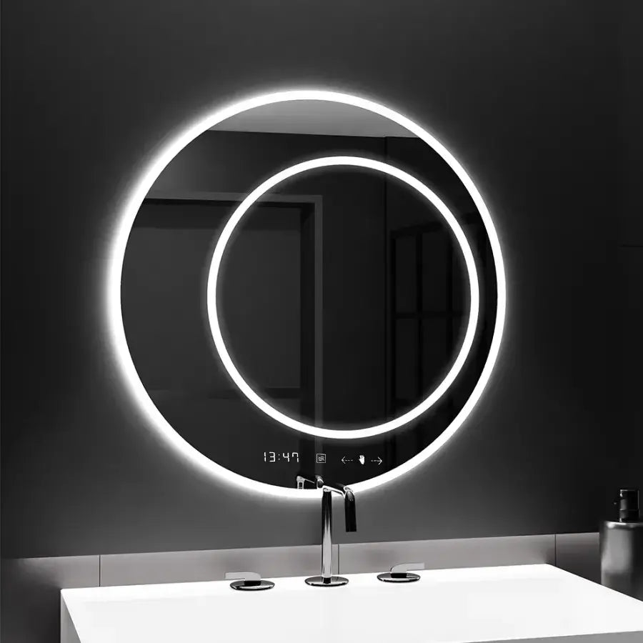 Mirror Led Touch Ιούλιος Σύστημα διάθεσης 60x60 cm συλλογή Marcello Funghi