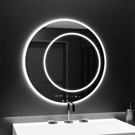 Mirror Led Touch Ιούλιος Σύστημα διάθεσης 60x60 cm συλλογή Marcello Funghi