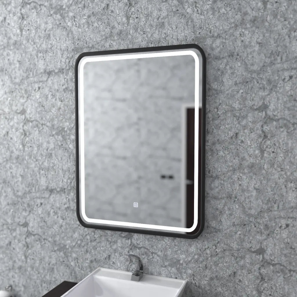 Mirror LED ορθογώνιο 60x80cm Ombe Basic Touch