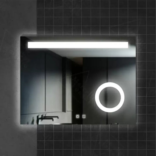 Mirror LED ορθογώνιο σύστημα απόψυξης πιάνου 80x60cm