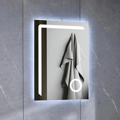 Mirror LED ορθογώνια 60x80cm Linea Touch System Dimable Cosmetic Lup