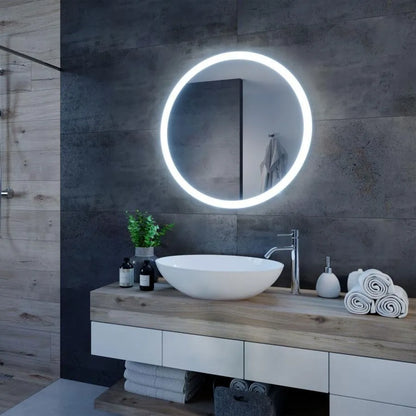 Mirror LED Touch Rotunda, 50x50cm