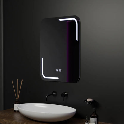 Mirror LED ορθογώνιο 60x80cm Touch Ulrich Disrosting System