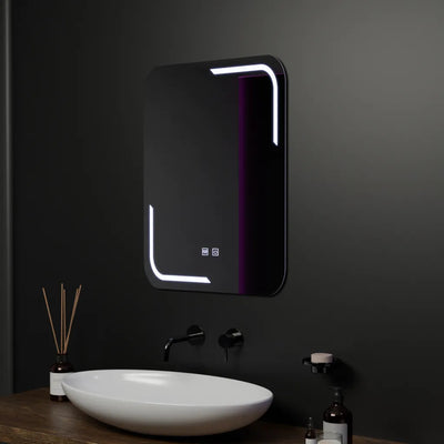 Mirror LED ορθογώνιο 60x80cm Touch Ulrich Disrosting System
