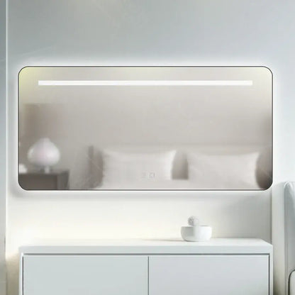 LED Touch Estassia Mirror, Σύστημα Απενεργοποίησης, 110x65 CM, Συλλογή Marcello Funghi
