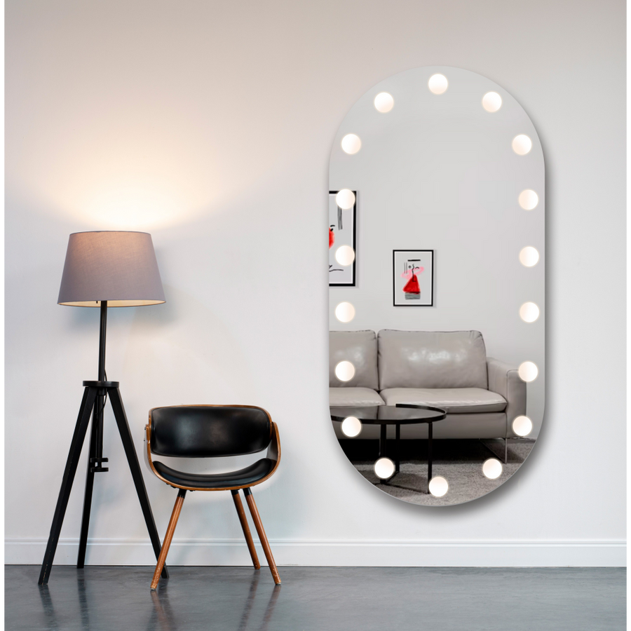 Mirror LED Touch Infinitium System Disposition 60x80cm