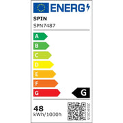 LED Panel Rected 48W Hot White Light