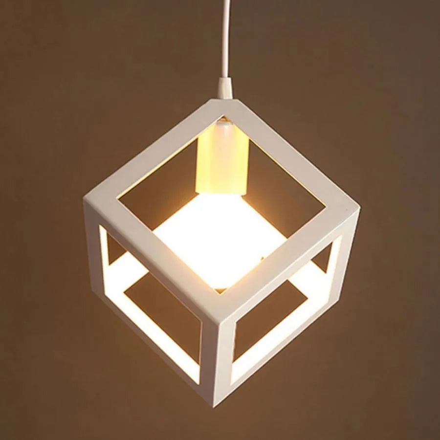 Lustra Cub, Struktur Cluster, 3xe27, White, Metal
