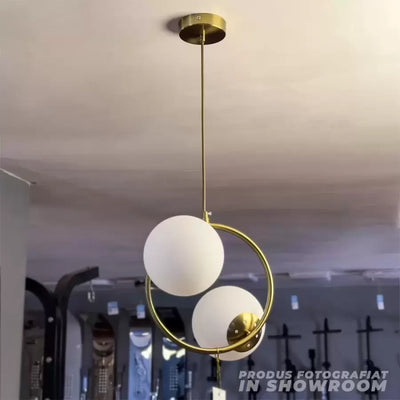 Lust Loft Atelier, 2x E27, χρυσό λευκό, μέταλλο, ρυθμιζόμενο ύψος