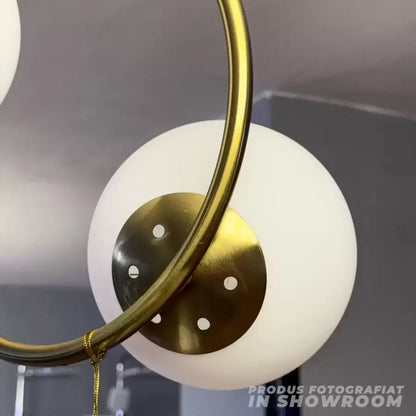 Lust Loft Atelier, 2x E27, χρυσό λευκό, μέταλλο, ρυθμιζόμενο ύψος