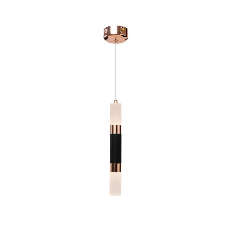 Το LED Adam, 14W, ακρυλικό και μέταλλο, μαύρο με χρυσό/ζεστό/ουδέτερο φως