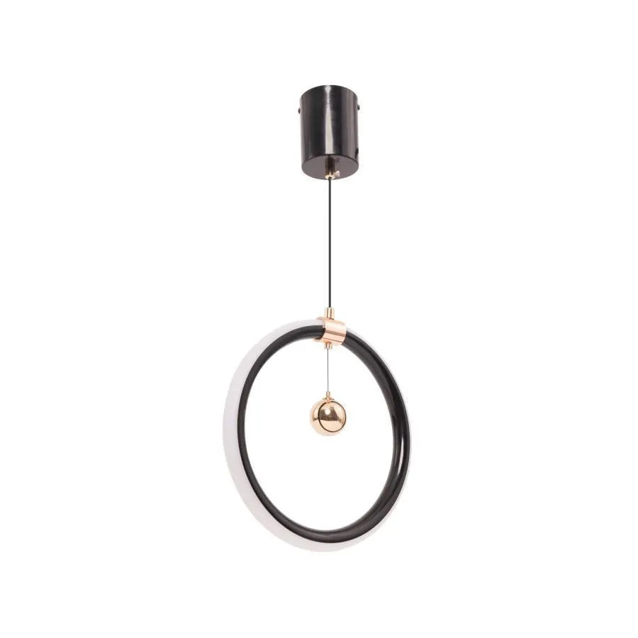 LED HAL, 24W, 2,4GHz, Dimable, Metal, Black and Golden