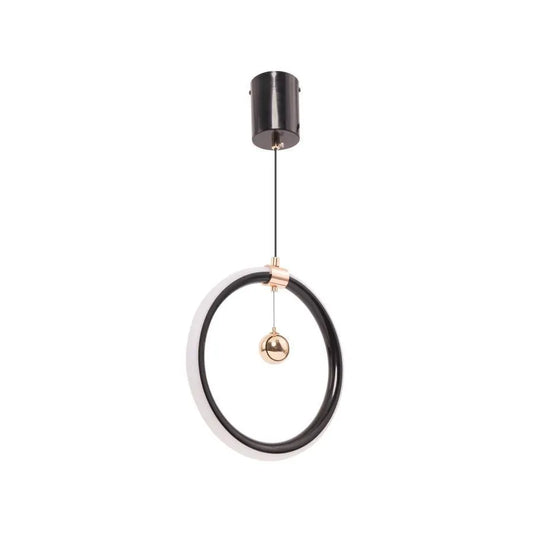 LED HAL, 24W, 2,4GHz, Dimable, Metal, Black and Golden