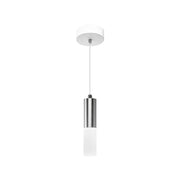 Neptunia Pendulum, 6W, κρύο/ζεστό/ουδέτερο φως, χρώμιο, μέταλλο και γυαλί