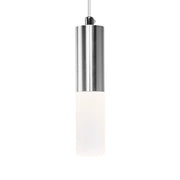 Neptunia Pendulum, 6W, κρύο/ζεστό/ουδέτερο φως, χρώμιο, μέταλλο και γυαλί