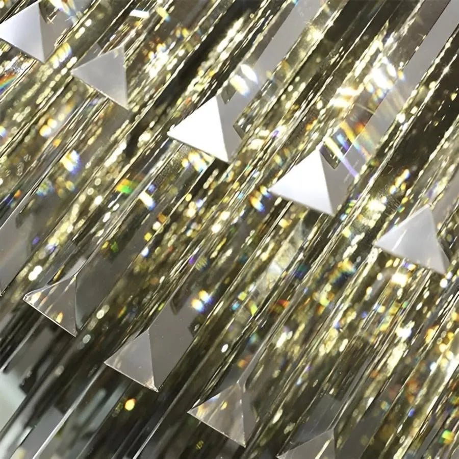 LED LED Crystal 57W, Xanthi, Silver
