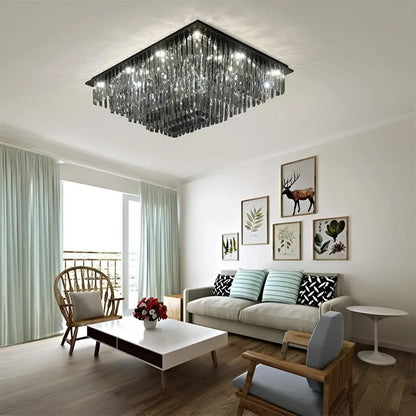 LED LED Crystal 57W, Xanthi, Silver
