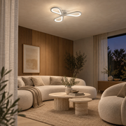 Πολυέλαιος LED AURALIUS 18W, 3 Πέταλα, Neutral light, 4000K, Λευκό