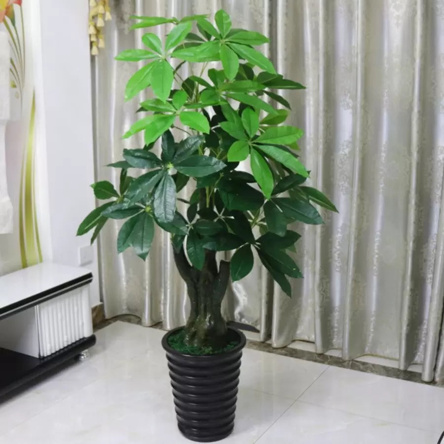 Τεχνητή φυτά Schefflera Arboricola, χωρίς γλάστρες, 150cm πράσινο