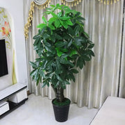 Τεχνητό φυτό The Lucky Tree (Pachira Aquatica), χωρίς γλάστρες, 150cm πράσινο