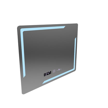Mirror LED ορθογώνιο 80x60cm Rayonnement Motionglow Marcelow System Disability & Daim Thermometer