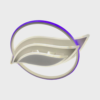 Πολυέλαιος LED με τηλεχειριστήριο JARRIA 52W, Κρύο/Ζεστό/Ουδέτερο/RGB φως, Ρυθμιζόμενο, Λευκό