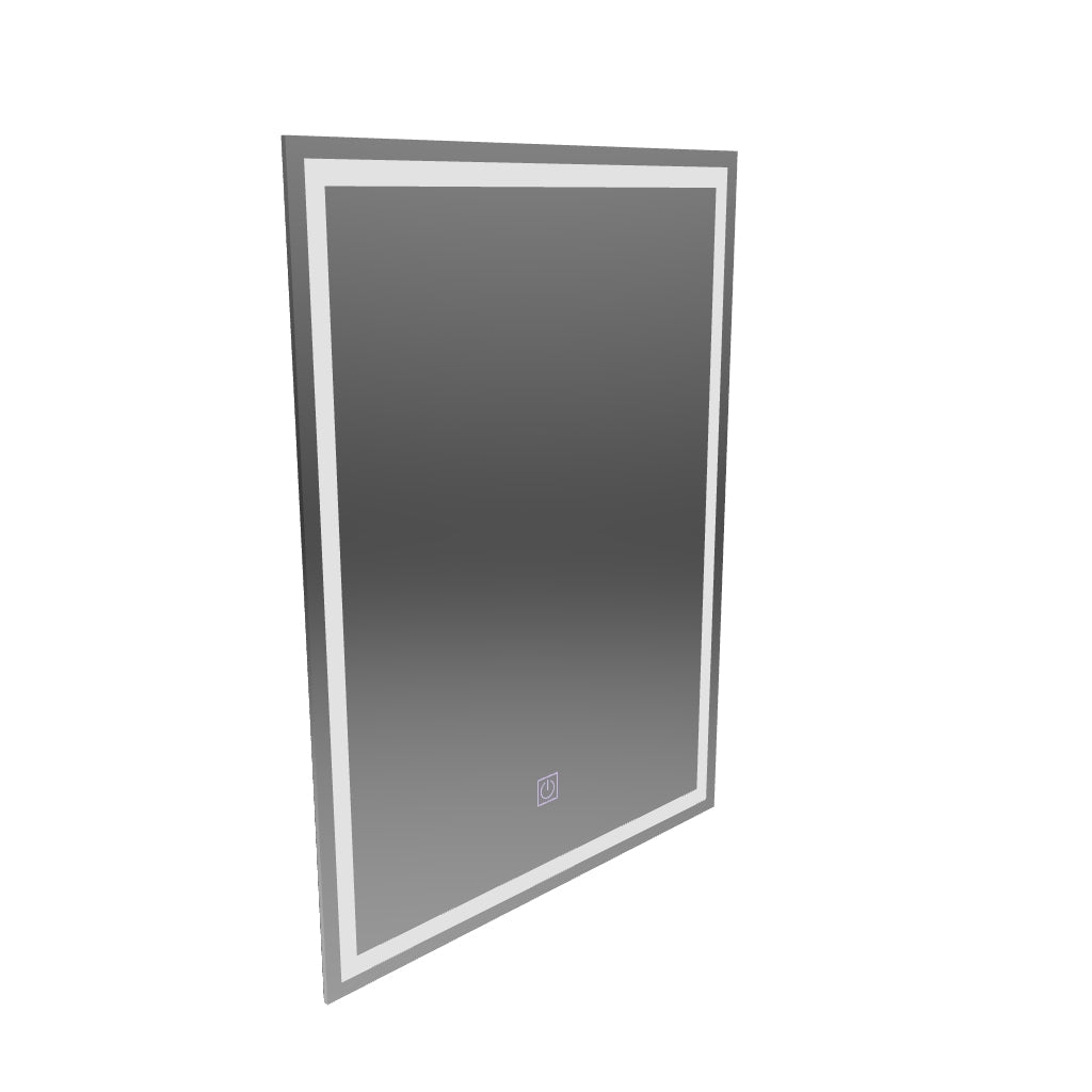 Mirror LED ορθογώνιο πλαίσιο 50x70cm Basic Touch