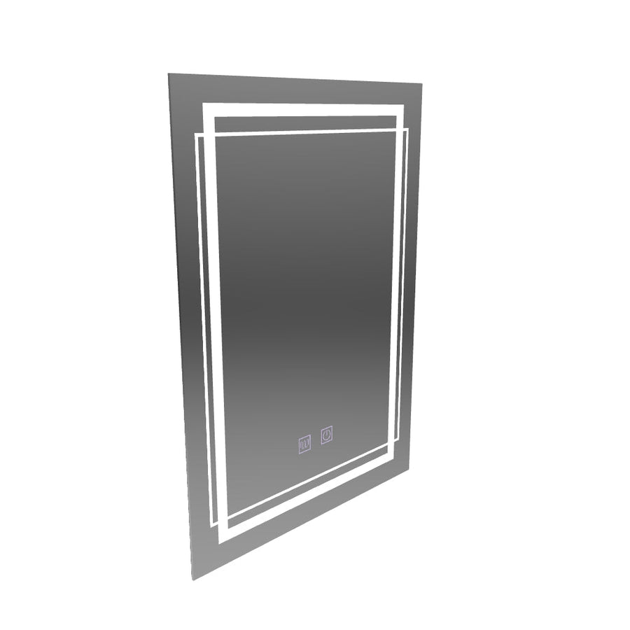 Mirror LED ορθογώνιο σύστημα 50x70cm Touch Koven Koven Disabling System