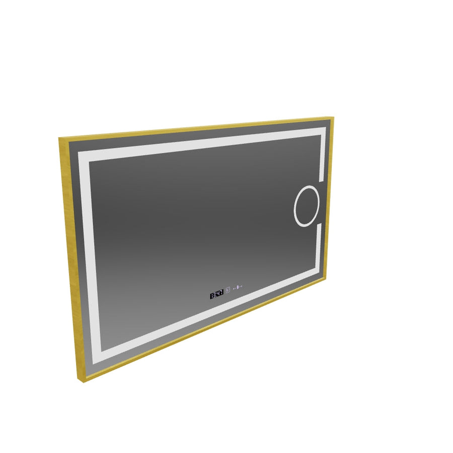 Mirror LED ορθογώνιο 50x70cm Eclat Motionglow Marcello Disputs & Termeter Luba Cosmetica Dimabil